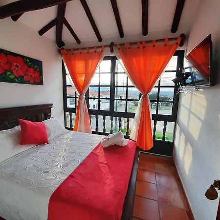 Aparta Hotel El Refugio De Maria ビージャ・デ・レイバ エクステリア 写真