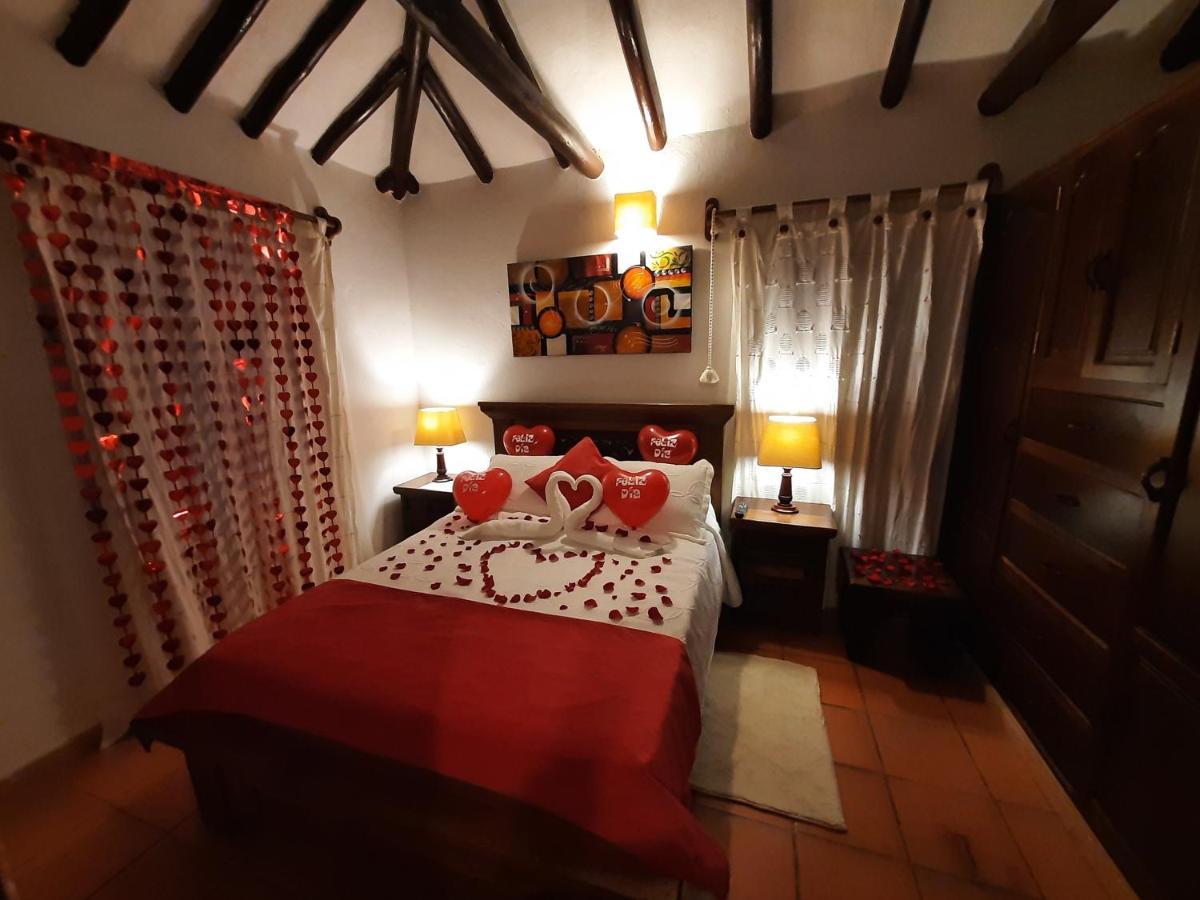 Aparta Hotel El Refugio De Maria ビージャ・デ・レイバ エクステリア 写真
