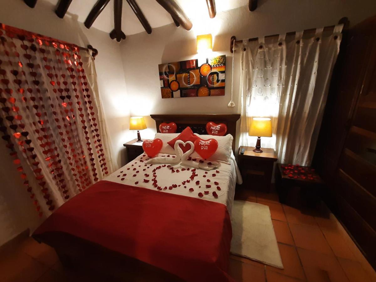 Aparta Hotel El Refugio De Maria ビージャ・デ・レイバ エクステリア 写真