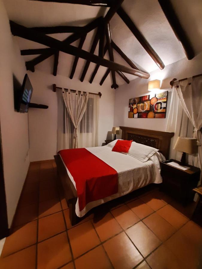 Aparta Hotel El Refugio De Maria ビージャ・デ・レイバ エクステリア 写真