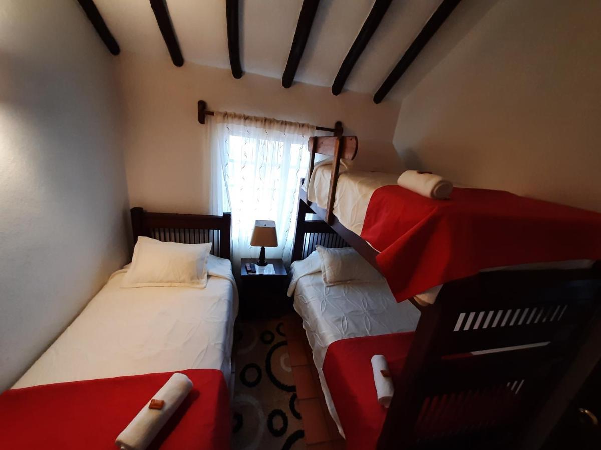 Aparta Hotel El Refugio De Maria ビージャ・デ・レイバ エクステリア 写真