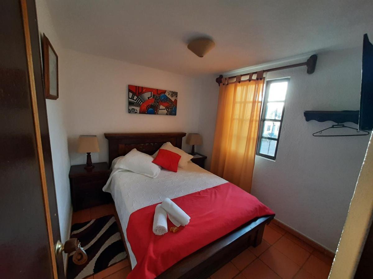 Aparta Hotel El Refugio De Maria ビージャ・デ・レイバ エクステリア 写真