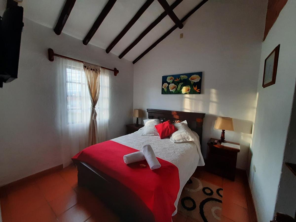 Aparta Hotel El Refugio De Maria ビージャ・デ・レイバ エクステリア 写真