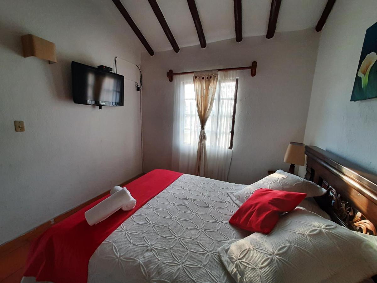 Aparta Hotel El Refugio De Maria ビージャ・デ・レイバ エクステリア 写真