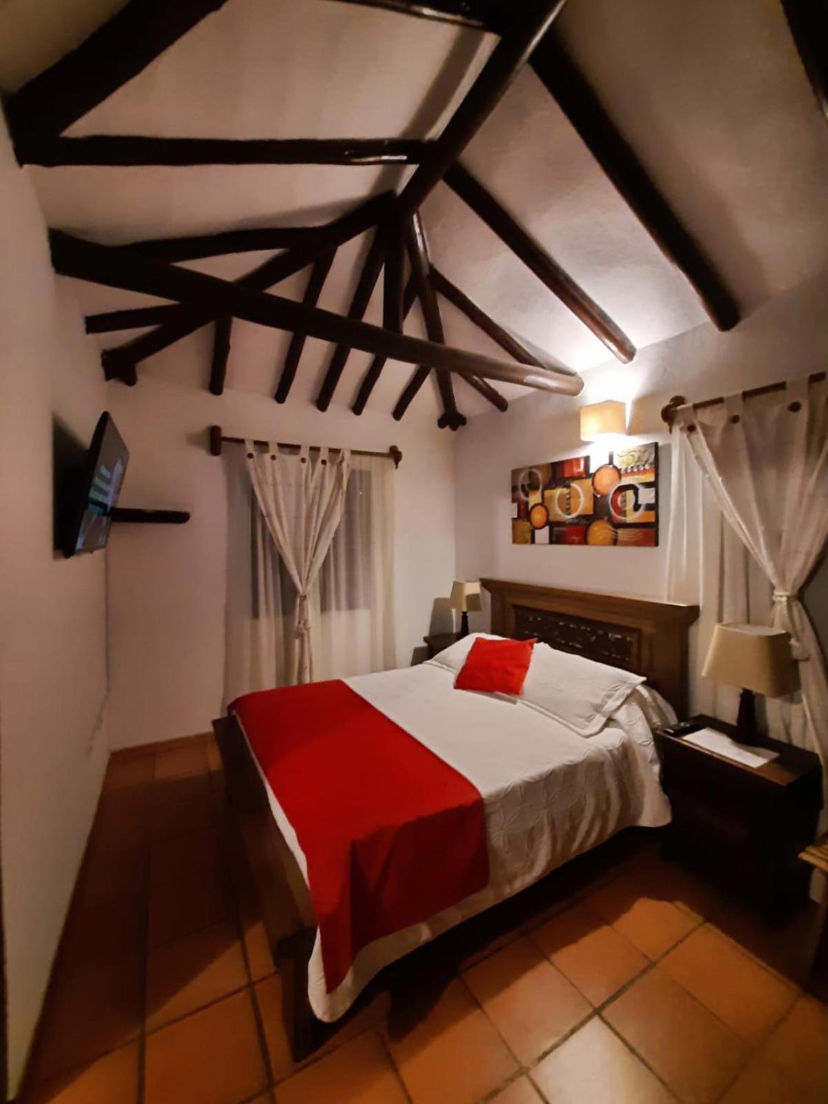 Aparta Hotel El Refugio De Maria ビージャ・デ・レイバ エクステリア 写真