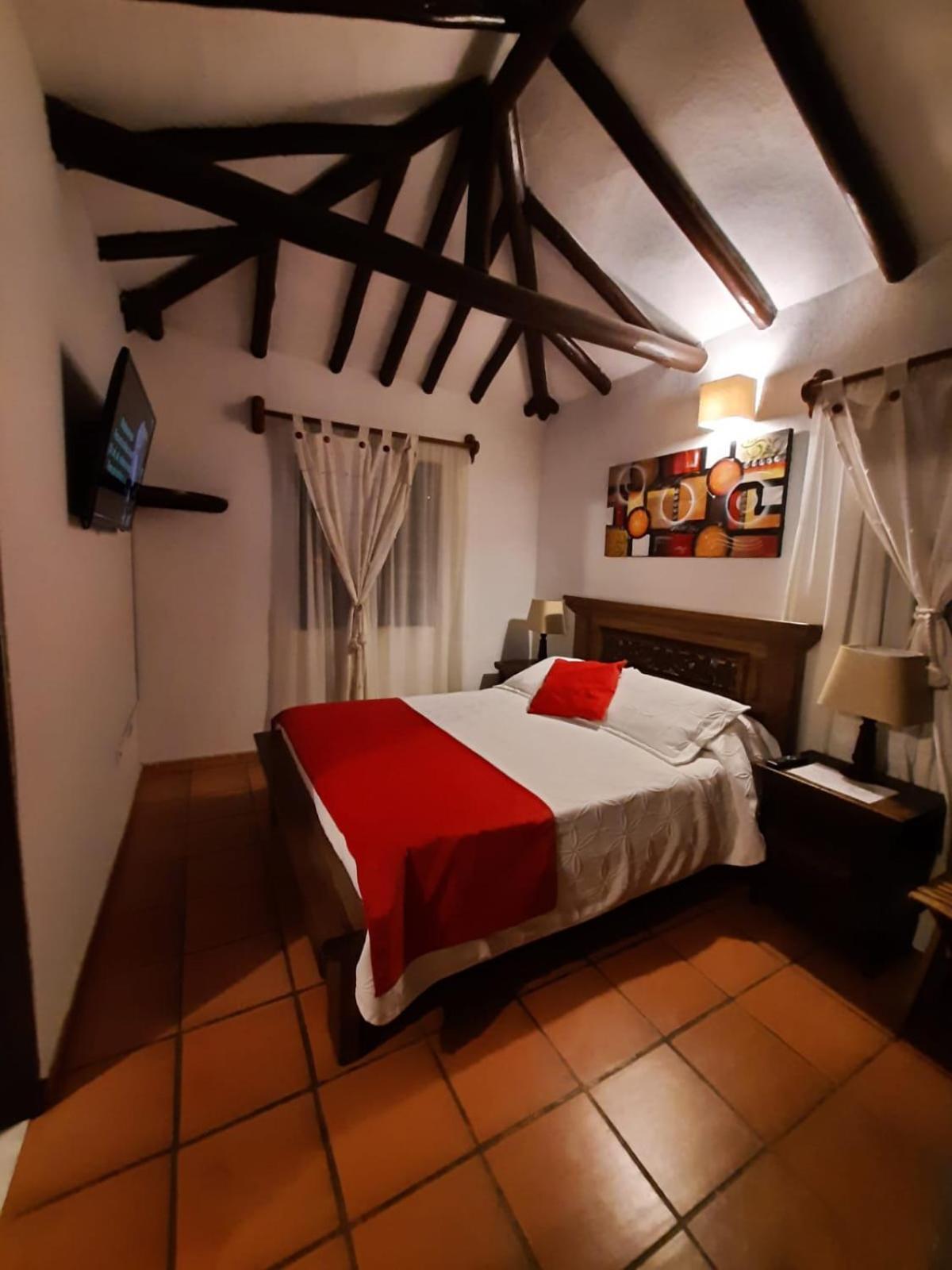 Aparta Hotel El Refugio De Maria ビージャ・デ・レイバ エクステリア 写真