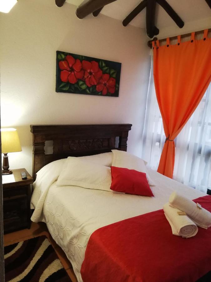 Aparta Hotel El Refugio De Maria ビージャ・デ・レイバ エクステリア 写真