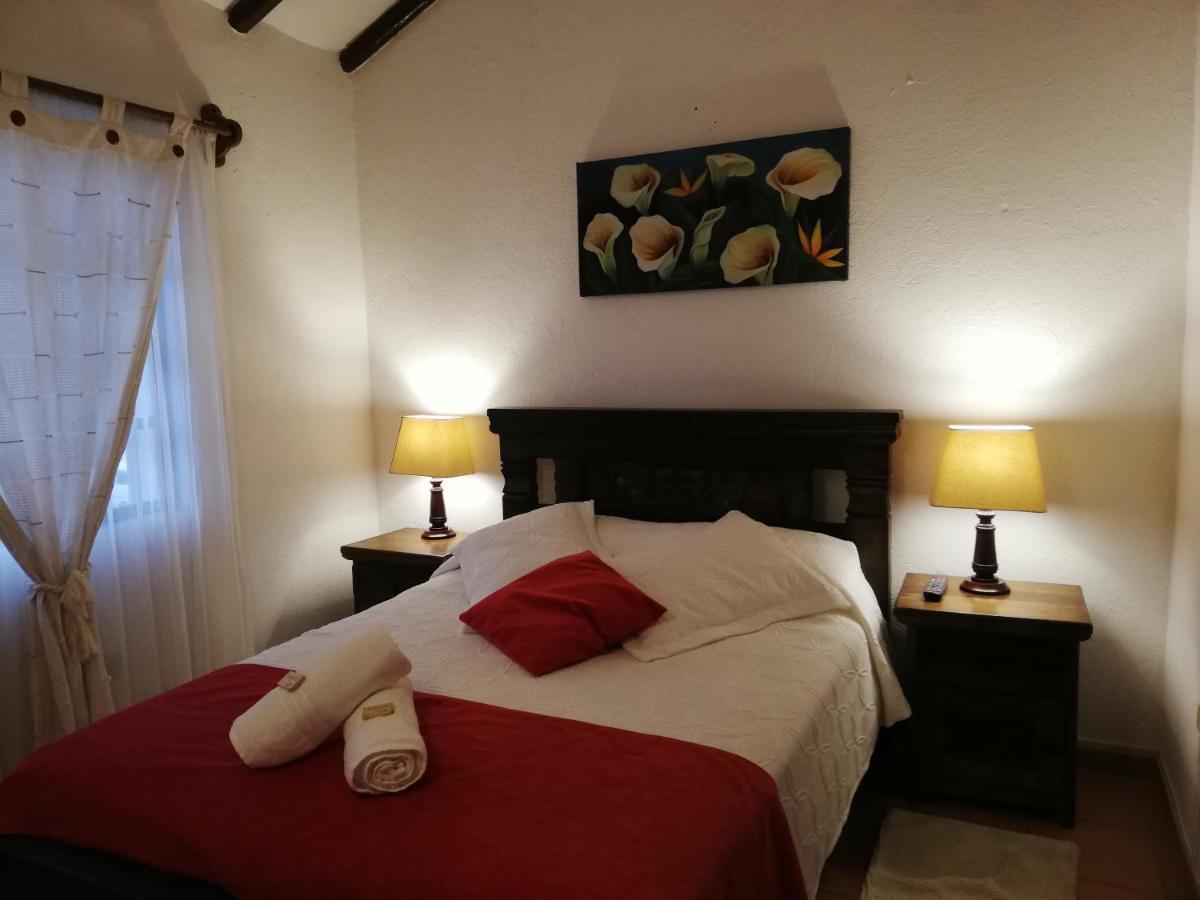 Aparta Hotel El Refugio De Maria ビージャ・デ・レイバ エクステリア 写真